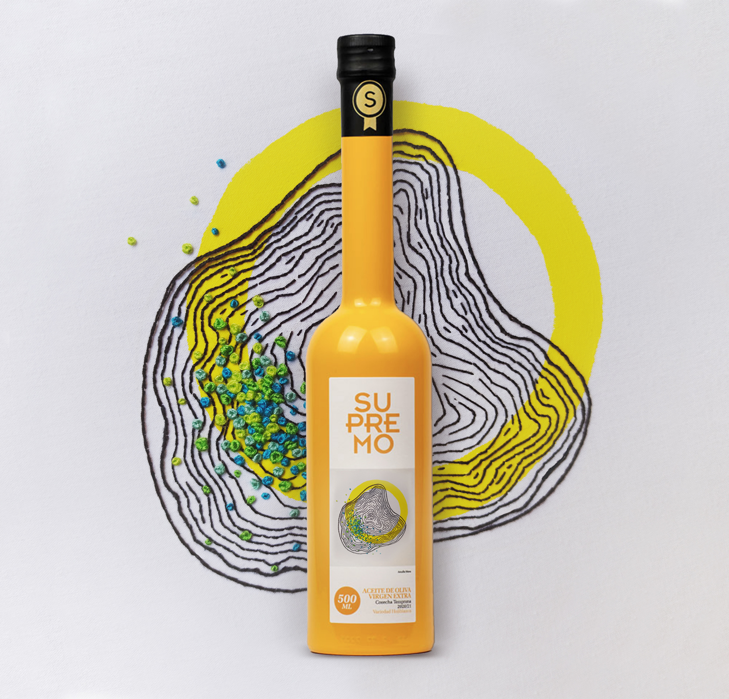 Etiqueta Aceites Supremo